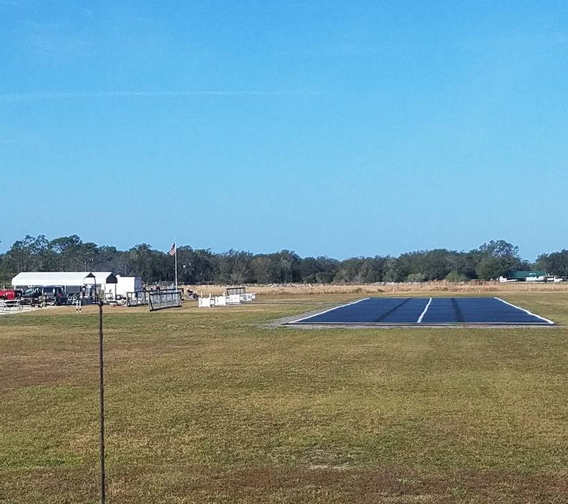 The CRCS runway at the Shell Creek field